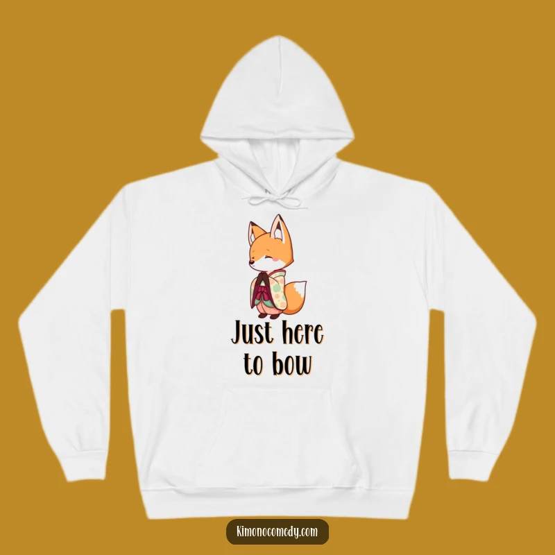 Funny Kawaii Fox Kimono Hoodie: Cozy & Hilarious Gift for All
