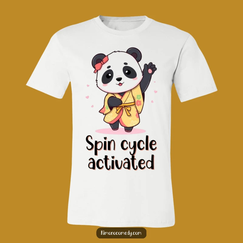 Funny Panda Kimono T-Shirt: Expressive Apparel for Playful Souls and Gift Seekers